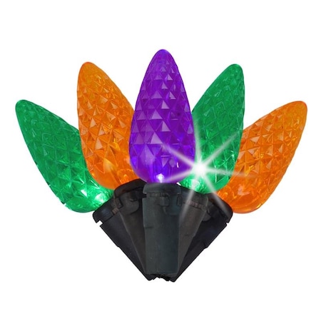 Celebrations Celebrations Multicolored 100 ct LED C6 Faceted Halloween String Lights C6100HWS3A